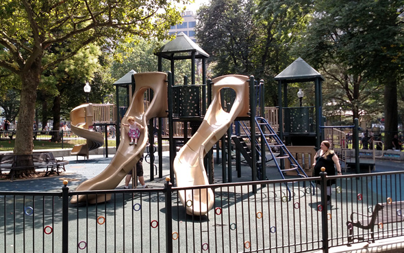 Empty playground