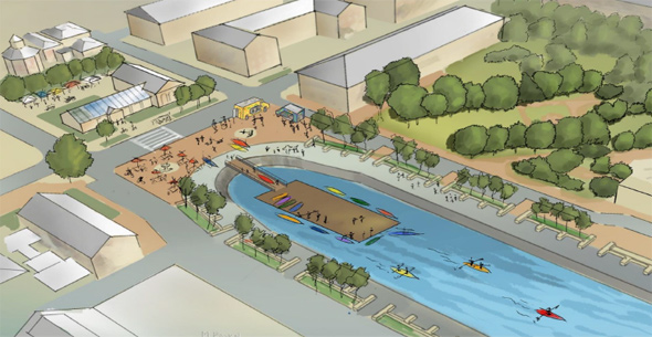 Proposed Navy Yard kayaks