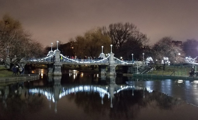 Public Garden bridge