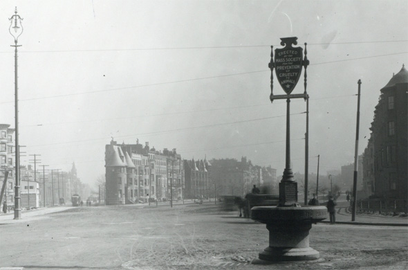 Kenmore Square: Water trough for horses