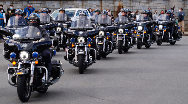 Quincy motorcycle cops