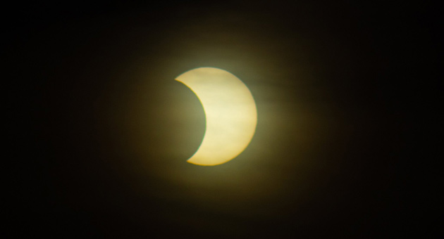 Eclipse over the Arboretum