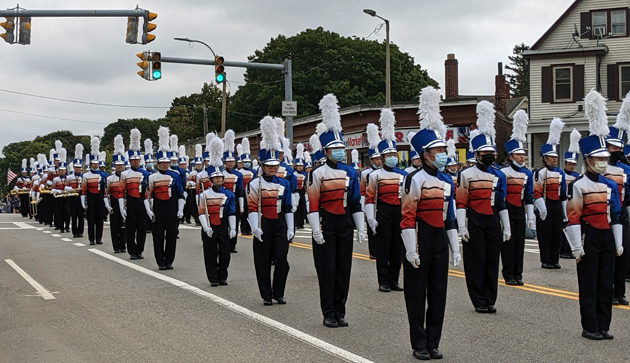 Quincy and North Quincy marching band