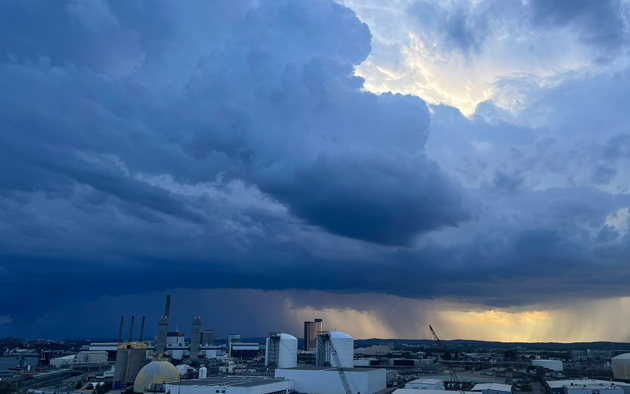 Storm over Chelsea