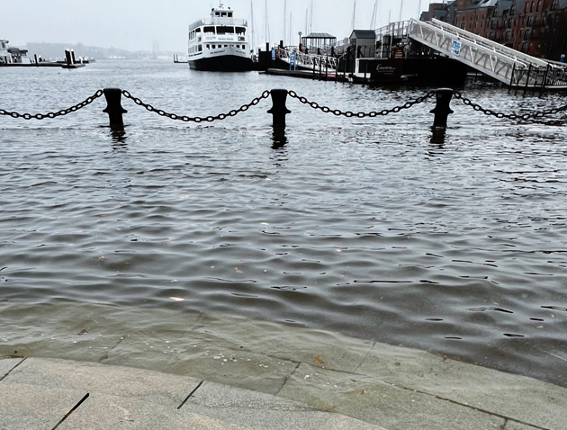 Flooded Columbus Park