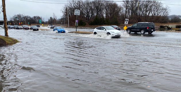 Flooded Granite Avenue