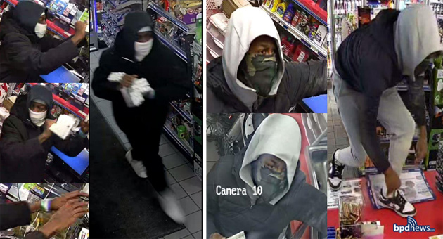 Photos of Mission Hill break-in suspects